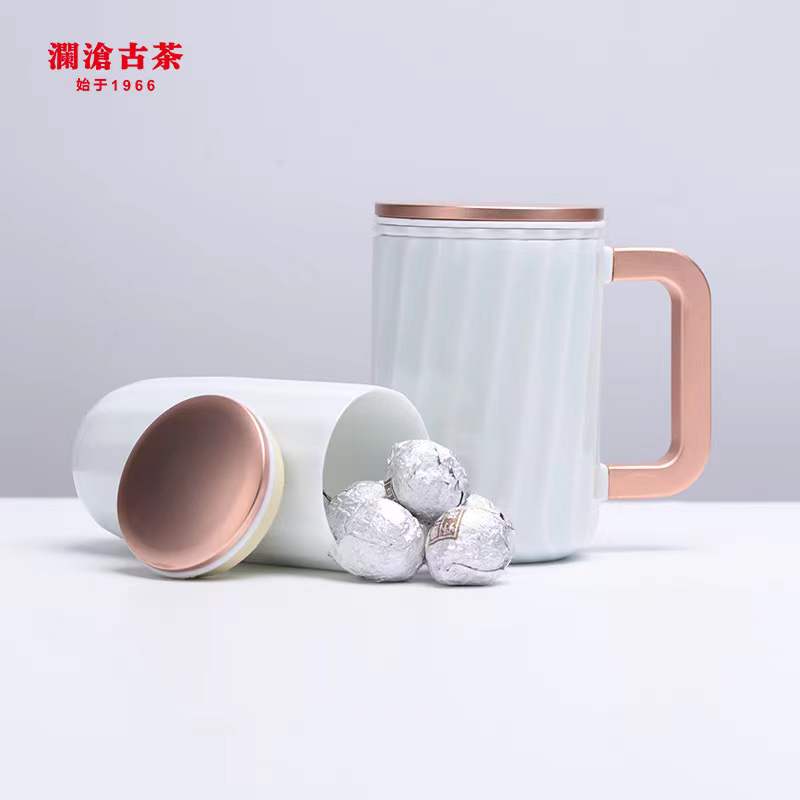 澜沧古茶2021年兰香丹珠套装（8颗）普洱茶生茶