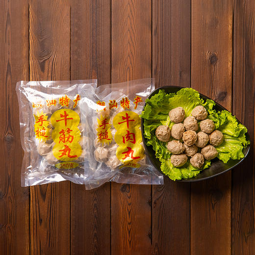 【地道潮汕牛肉丸&牛筋丸】85%牛肉+10%猪肉 鲜嫩Q弹爆汁 炖煮涮火锅都好吃！ 商品图6