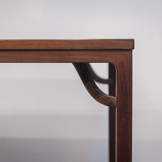 清 红木四面平霸王枨方桌 商品图2