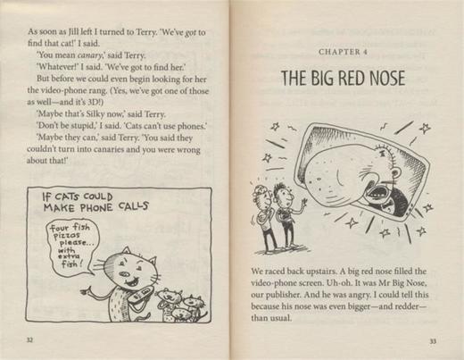 小屁孩树屋历险记 英文原版 The 13 Storey Treehouse 13层疯狂树屋 儿童英语漫画书 黑白插图 英文版进口课外读物 纽约时报畅销书 商品图2