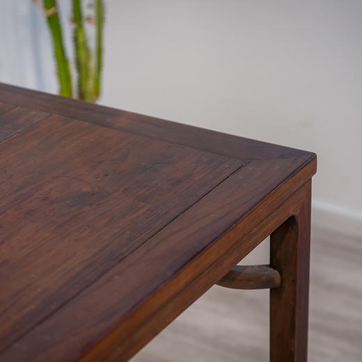 清 红木四面平霸王枨方桌 商品图3