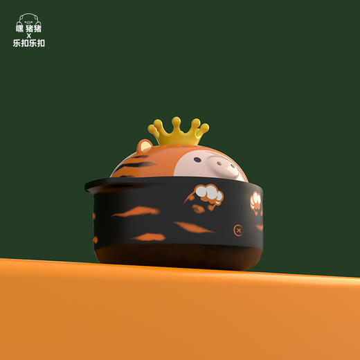 嘿猪猪虎虎生威耐热陶瓷砂锅2500ML砂锅炖锅家用燃气老虎锅虎年专属锅煲仔饭干烧不裂耐高温 商品图2