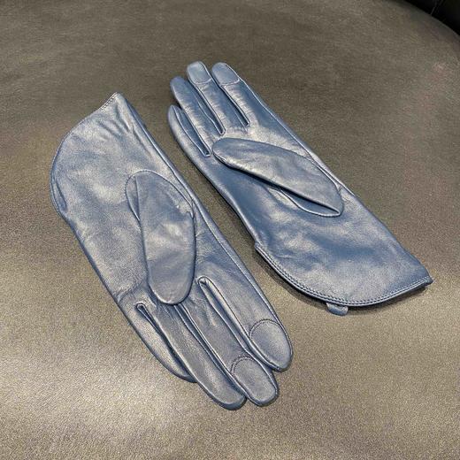 LFGJ   U105  秋冬真皮手套女薄款开车手套进口特色珠光皮修手羊皮手套 商品图3