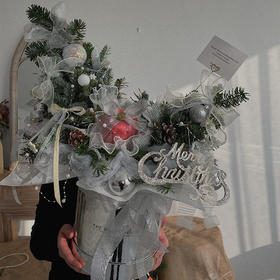 冰雪氛围感 · 花桶