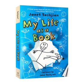 小屁孩成长记 我的生活像本书 英文原版 My Life as a Book 卡通章节桥梁书 儿童英语漫画小说 小学生趣味课外阅读书籍