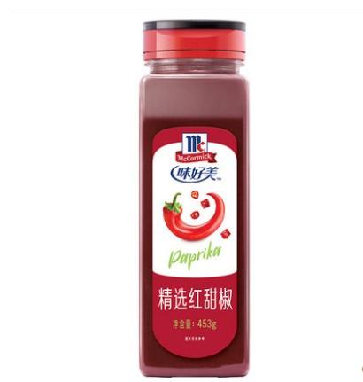 味好美精选红甜椒453g  香料西餐中餐调料泡菜上色甜椒粉 商品图0