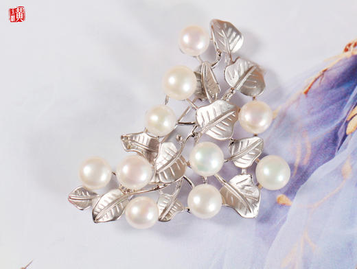 [ 莫斯卡序曲 ]  淡水珍珠胸针 商品图1