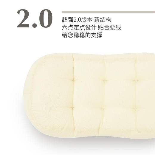 经典佩斯利多功能纯棉护腰靠垫 商品图3