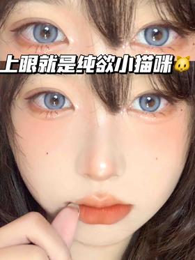 KITTEN GRAY布偶猫咪蓝「含硅水凝胶」半年抛型