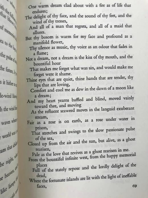 斯温伯恩诗歌与散文集 真皮精装36开 商品图7