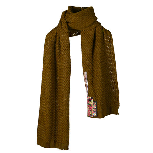 【爆款围巾】相思引绣花毛线围巾 | 冬季加厚保暖 | 现货加急发 商品图6