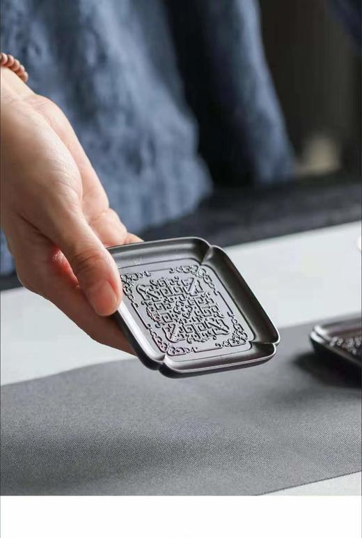 四方雕花杯垫套装（6个/套） 商品图1