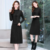 时尚修身，显瘦两件套2021新款秋冬毛衫连衣裙HR-YBER2217 商品缩略图3