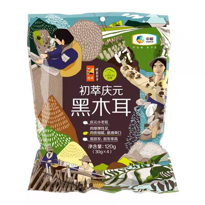中粮初萃黑木耳120g