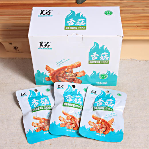 云南沙甸清真美召麻辣香菇400g/盒20袋 商品图2