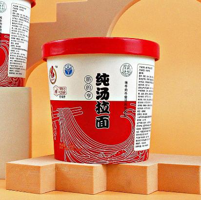 筋的亨拉面125g/桶（纯汤拉面、酸菜拉面）6桶=1箱 商品图2