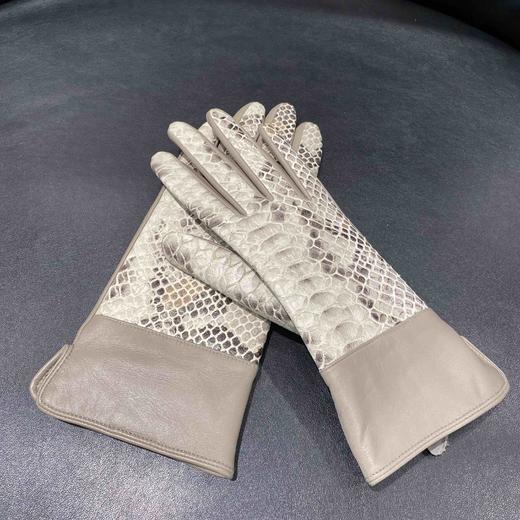 LFGJ   U101   女士秋冬真皮手套保暖机车骑行摩托车运动手套进口羊皮切割 商品图5