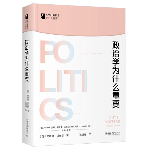 《政治学为什么重要》 人文社会科学为什么重要系列    定价：49元    作者：安德鲁·甘布尔（Andrew Gamble） 商品图0