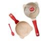 Didinika 迪迪尼卡宝宝辅食锅婴儿奶锅16cm小锅平底汤锅麦饭石不粘锅煮泡面热牛奶锅（奶锅+煎锅+硅胶勺子） 商品缩略图10