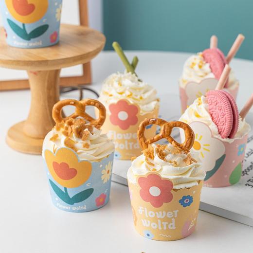 立体纸杯 花朵纸杯/快乐宝贝/热气球纸杯 男孩女孩飞机纸杯 马芬蛋糕纸杯 蛋糕纸托 商品图5