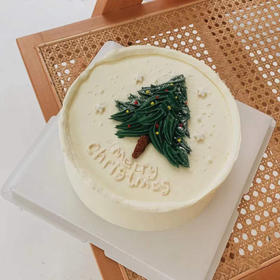 狮子家-圣诞特辑 手绘圣诞树 蛋糕 纪念日蛋糕 聚会 仪式感必备