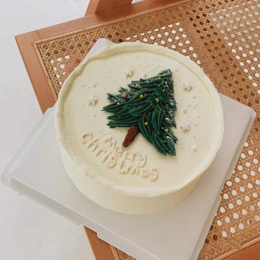 狮子家-圣诞特辑 手绘圣诞树 蛋糕 纪念日蛋糕 聚会 仪式感必备 商品图0