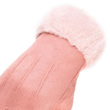 恒源祥 德绒毛口保暖手套HYX009ST 商品图2