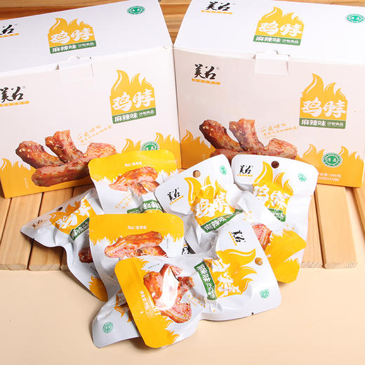 美召鸡脖300g/盒15袋（麻辣味、香辣味） 商品图4
