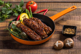 铸味 | 23cm彩色珐琅铸铁平底煎锅煎盘生铁家用牛排烙饼锅煎饼煎鸡蛋