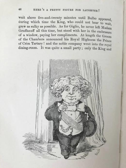 1923年 萨克雷《玫瑰与指环》 数十幅版画插图 布面精装32开 商品图10