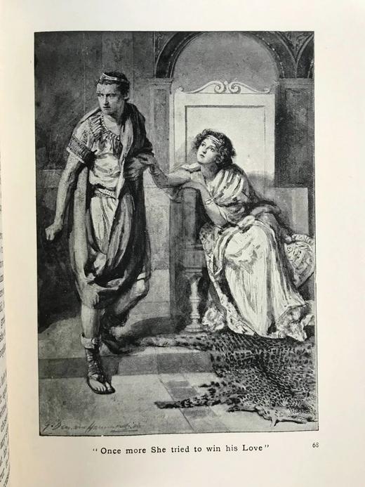 1912年 人间天堂故事集 16幅插图 漆布精装32开 商品图3