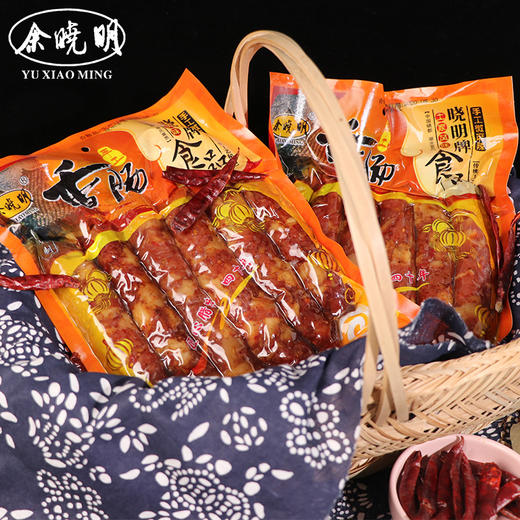 【恩施】余晓明土家风味麻辣香肠 500g/袋 商品图4