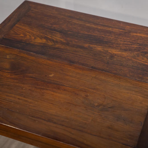 清 红木四面平霸王枨方桌 商品图4