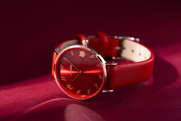 买赠手镯和项链「虎年限定手表」sunkta桑达2022年国潮鸿运石英女表