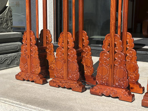 红桥红  家具严选  缅甸花梨（大果紫檀）【嘉木堂升降式 宫灯】 商品图8