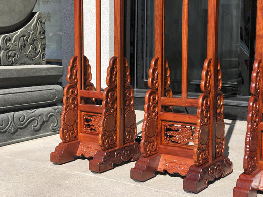 红桥红  家具严选  缅甸花梨（大果紫檀）【嘉木堂升降式 宫灯】 商品图7