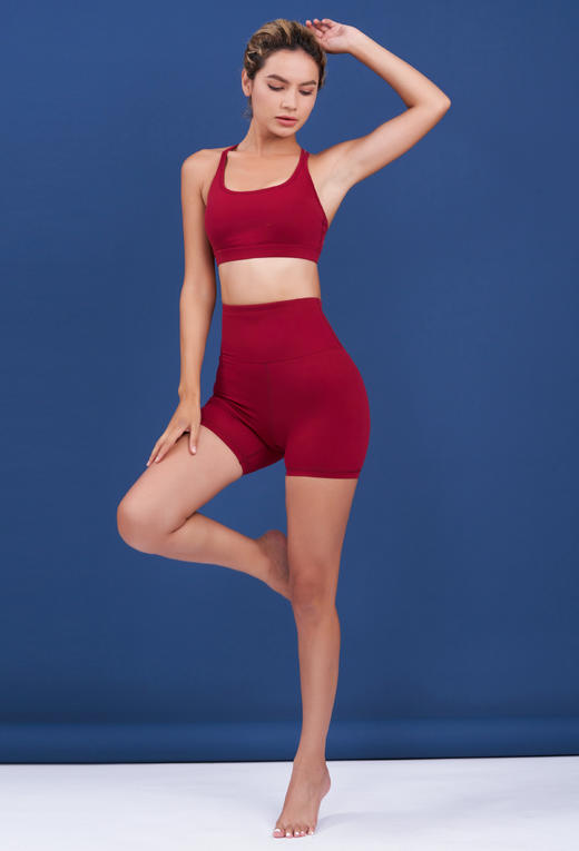 《建议选大一码》HWT华威特新款高密户外运动短裤瑜伽健身三分裤 商品图0