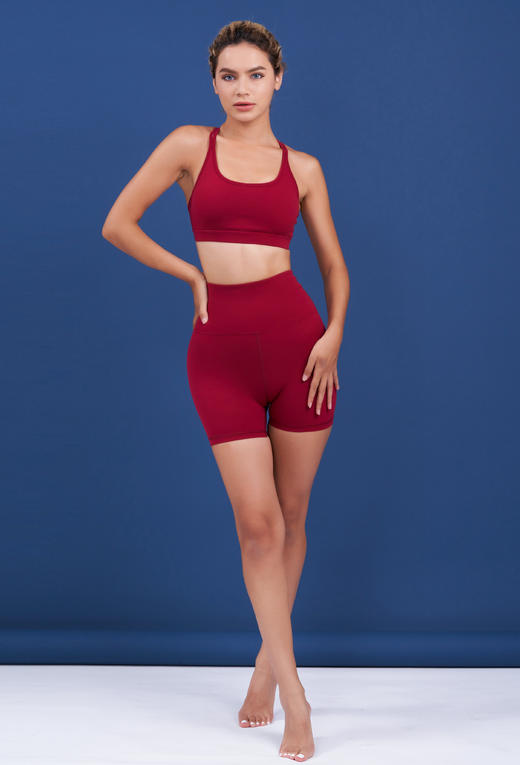 《建议选大一码》HWT华威特新款高密户外运动短裤瑜伽健身三分裤 商品图2