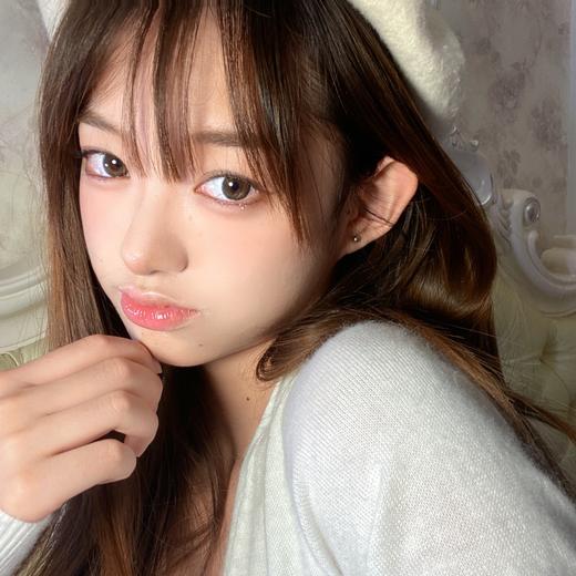 半年抛 lilyanna 美瞳 酸奶泡泡茶棕 商品图2