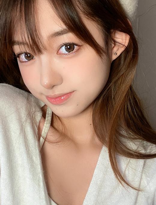 半年抛 lilyanna 美瞳 酸奶泡泡茶棕 商品图3