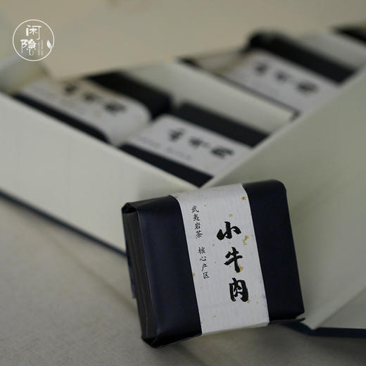 小牛肉 武夷岩茶 肉桂 6泡/盒 蓝色 商品图2