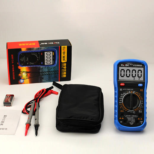 NCV感应电笔万用表（CC890D）带自动关机 商品图1