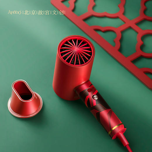 艾优Apiyoo电吹风家用吹风机负离子大功率速干冷热风恒温护发吹风筒故宫联名礼盒款 PF9 商品图3