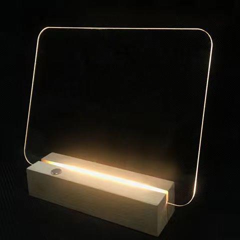 亚克力记事板台历diy虎年2022年礼盒发光可擦留言板创意小日历ins 商品图5