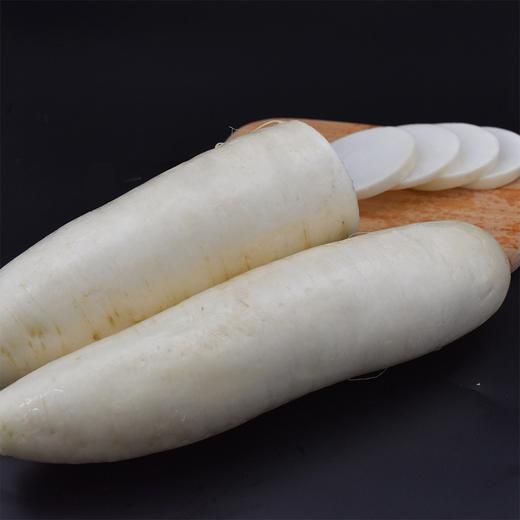 东升农场   有机白萝卜   广州供港蔬菜新鲜配送 400g 商品图1