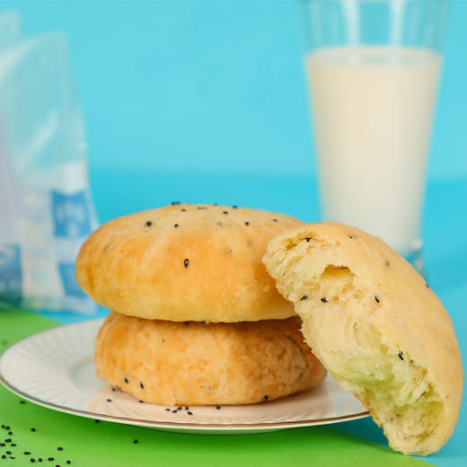 海鹏早餐咸味奶酥饼独立包装80g 商品图2