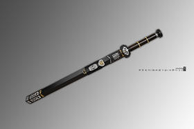 三希堂 绝影系列 错金银如意剑 未开刃