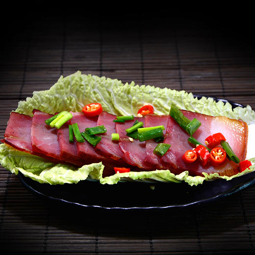 【恩施】不落一个 土家烟熏后腿肉 500g/袋 商品图2