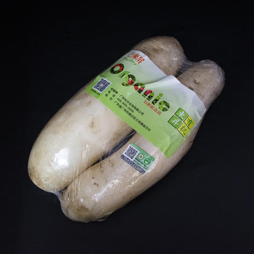东升农场   有机白萝卜   广州供港蔬菜新鲜配送 400g 商品图4