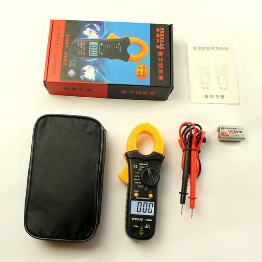 VC866A钳形表（600A-电容-200uF） 商品图1